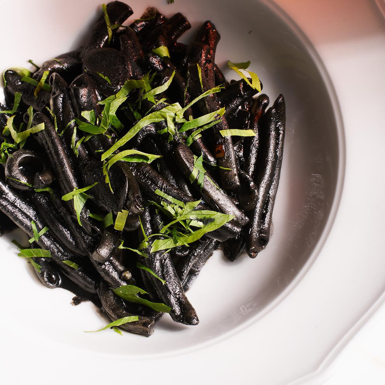 Menus dinner 02 squid ink casarecce